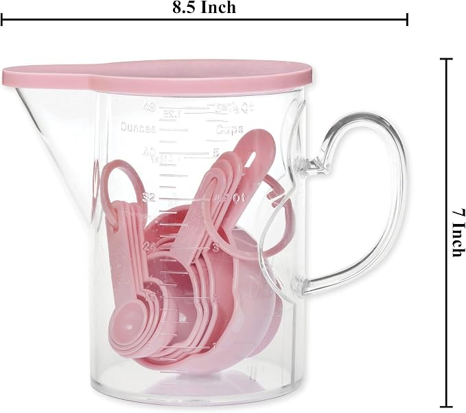 Measuring Cups and Measuring Spoons Set of 10 Pieces, Supreme Housewares - Image 2