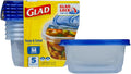 Glad GladWare Medium Rectangle Food Storage Containers by GladTrashFoodStorage