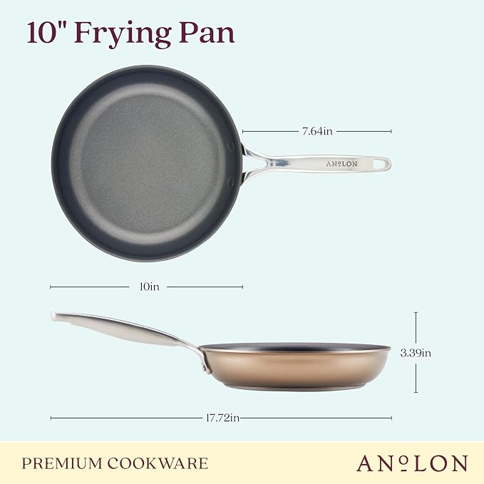 Anolon Ascend Hard Anodized Nonstick Frying Pan/Skillet - Image 2