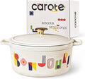 CAROTE 5QT Cast Iron Dutch Oven Pot by CAROTE