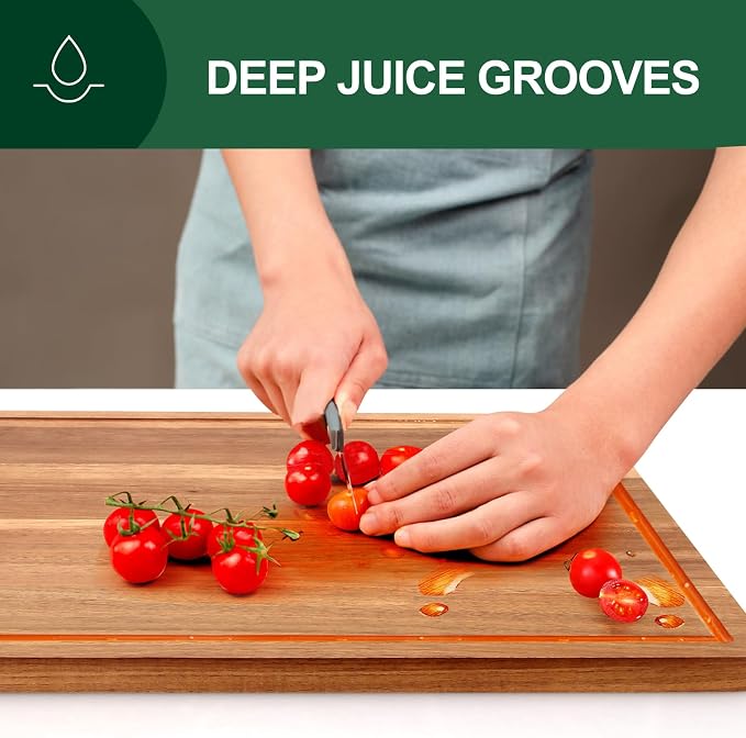 20" XL Extra Large Wooden Cutting Boards - Image 5
