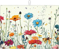 Butterfly Flowers Dish Drying Mat 18x24 Inch, Microfiber Absorbent Fast Dry Mat by Unknown