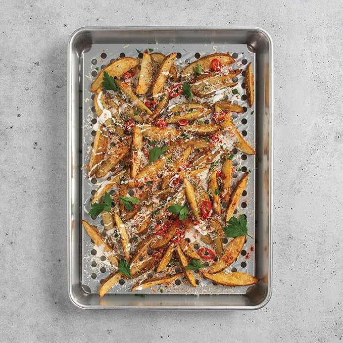 Nordic Ware Naturals High Sided Half Sheet Pan - Image 6