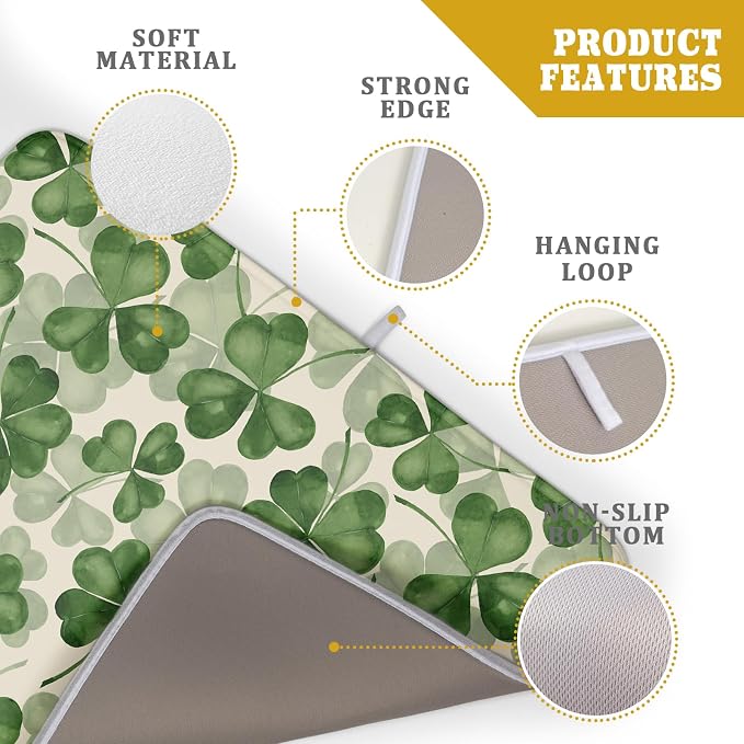 St Patrick's Day Dish Drying Mat - Image 4