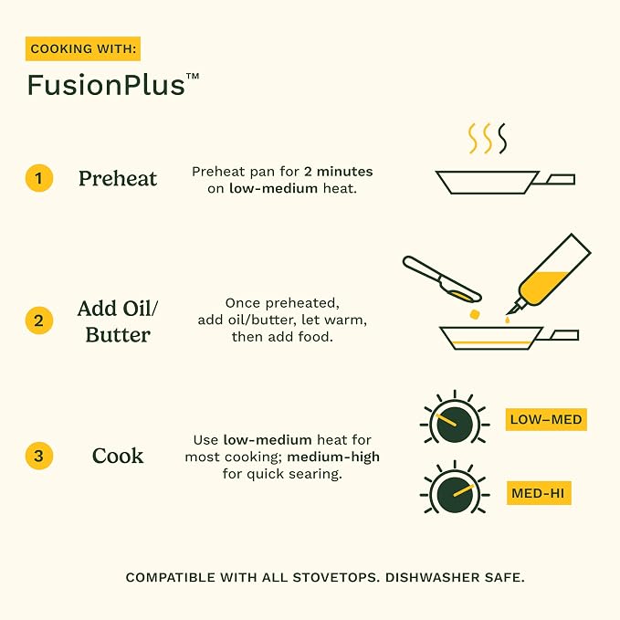 Cuisinart FusionPlus Hybrid Stainless Steel Cookware, 3.5-Quart Sauté Pan - Image 9