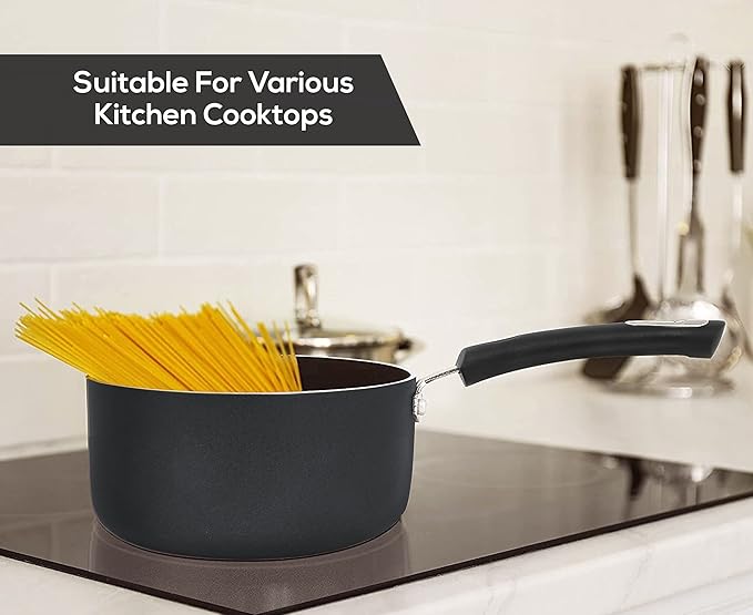 Utopia Kitchen Nonstick Stock Pot Saucepan Set - Image 6
