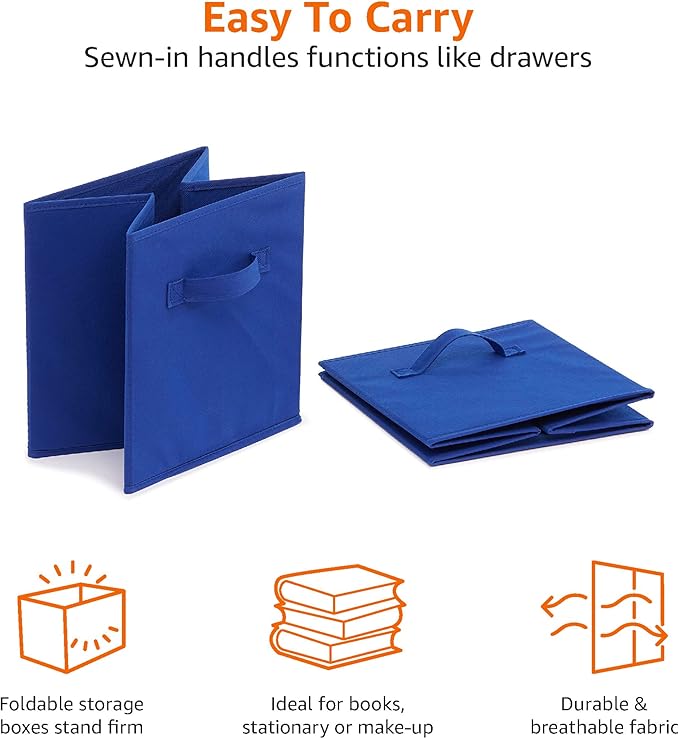 Amazon Basics Collapsible Fabric Storage Bins - Image 4