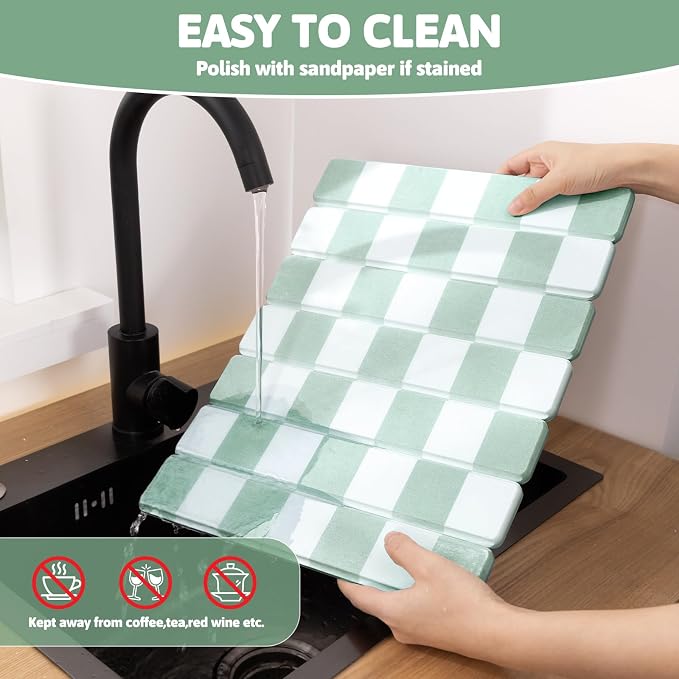 Yamaziot Large Stone Drying Mat - Image 5