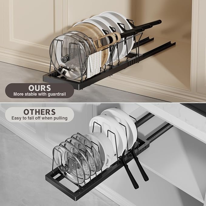 Magheo Pots and Pans Organizer Under Cabinet - Image 5