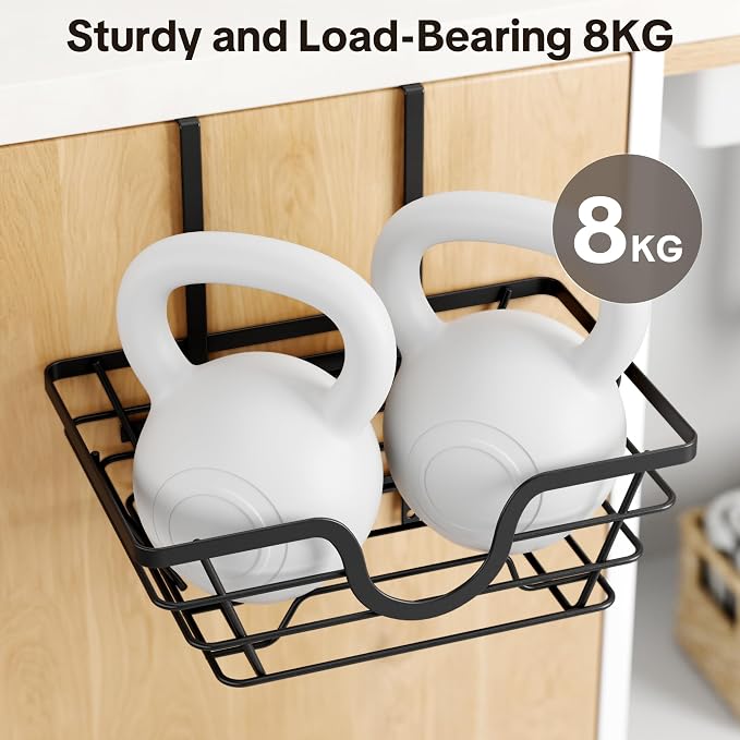 TIDIIABODE Pot Lid Organizer, Adjustable Kitchen Pot Lid Holder Inside Cabinet - Image 5
