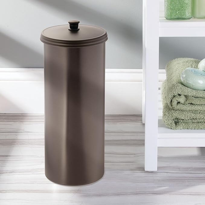 iDesign Freestanding Bathroom Toilet Paper Storage Holder - Image 5