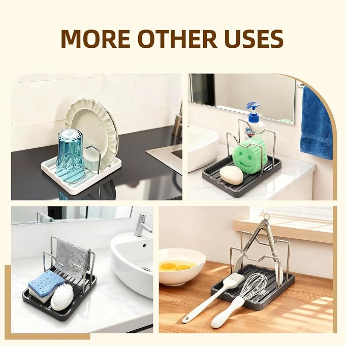 2 in 1 Pot Lid Holder & Spoon Rest - Image 8
