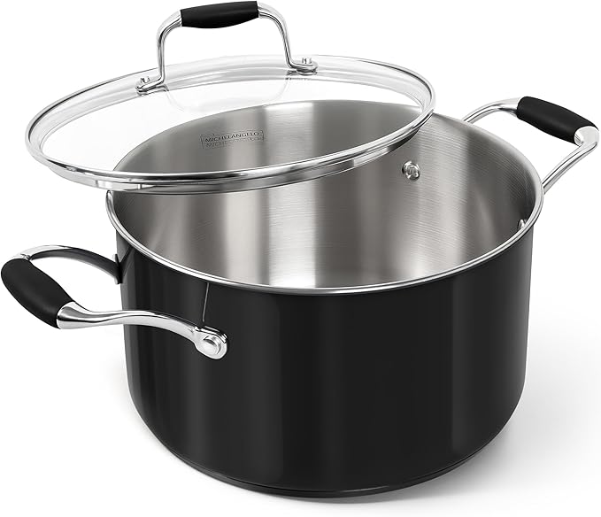 MICHELANGELO Stainless Steel Cooking Pot by Michelangelo