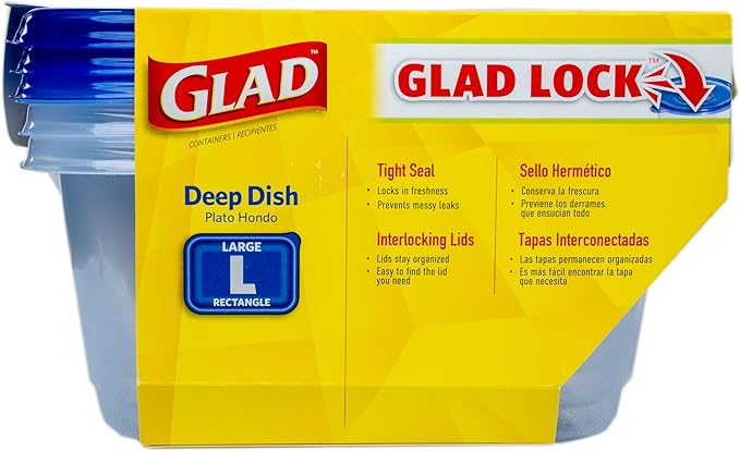 Glad GladWare Deep Dish Food Storage Containers - Image 6