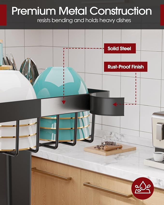 Sakugi Over The Sink Dish Drying Rack - Image 6