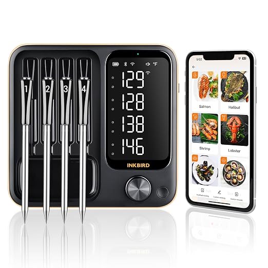 4-Probe WiFi Wireless Meat Thermometer by Inkbird