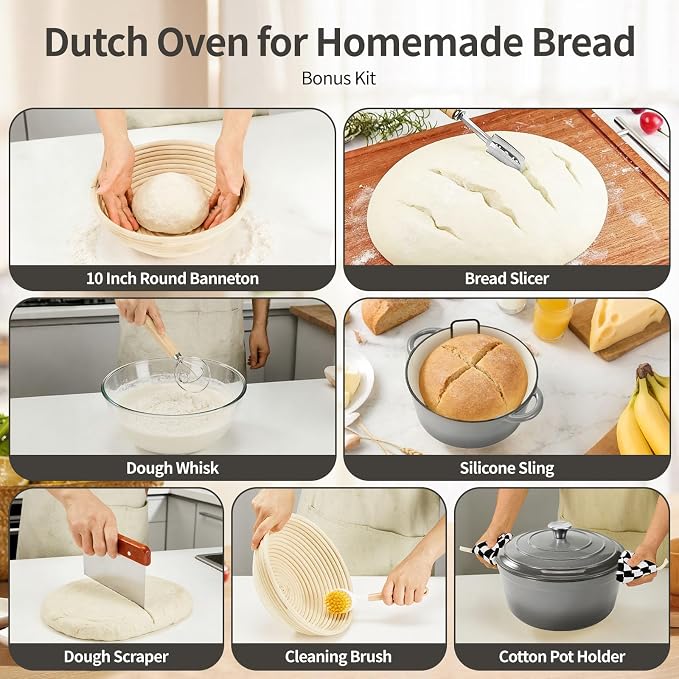 Enameled Cast Iron Dutch Oven - Image 4