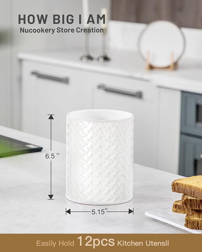 Nucookery 6.4'' Utensil Holder - Image 2