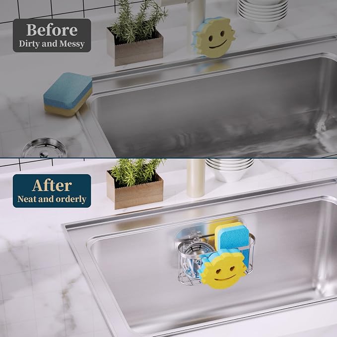 Consumest Sponge Holder Smiley Face - Image 6