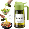 mqnxoi Oil Sprayer for Cooking, 2 in 1 Olive Oil Dispenser Bottle for Kitchen by Unknown