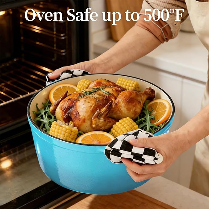 Enameled Cast Iron Dutch Oven - Image 5