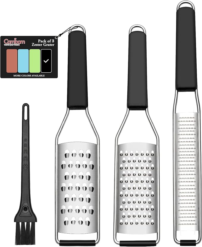 Cambom Lemon Zester Grater Three-piece Suit by Cambom