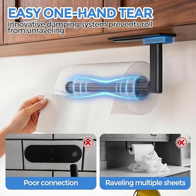 zaa Paper Towel Holder Under Cabinet - Image 2