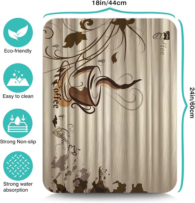 Coffee Bar Mat Accessories for Countertop - Image 5