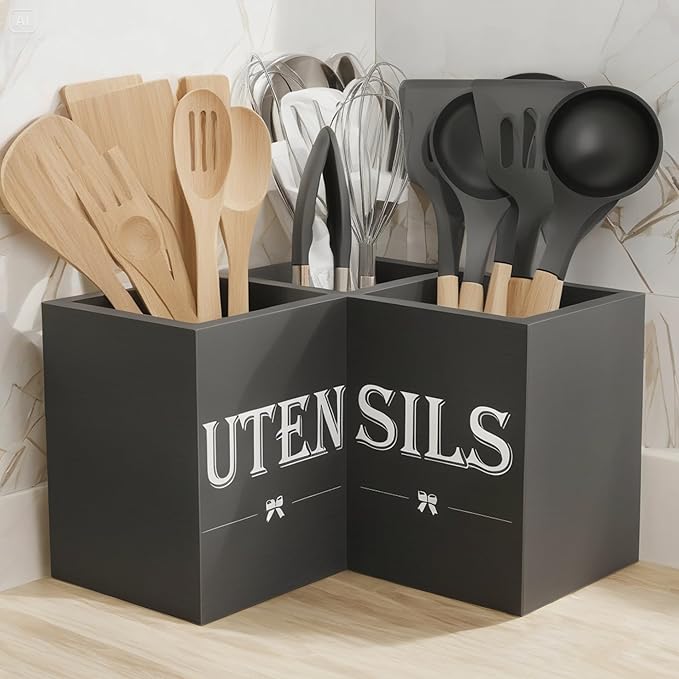 Suli Extra Large Kitchen Utensils Holder - Image 3