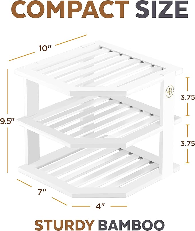 Bambüsi Plate Organizer for Cabinet - Image 3