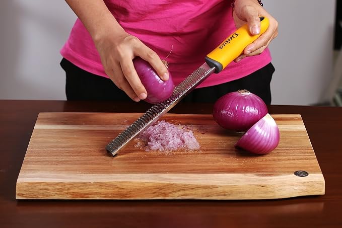 Deiss PRO Citrus Zester & Cheese Grater — Parmesan Cheese Lemon, Vegetables - Image 7