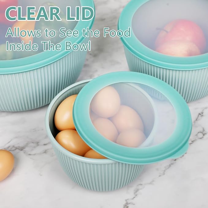 BoxedHome Mixing Bowls with Lids - Image 5