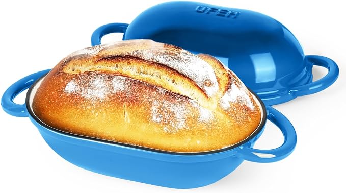 Dutch Oven for Bread Baking – Premium Cast Iron Pot by UFEH