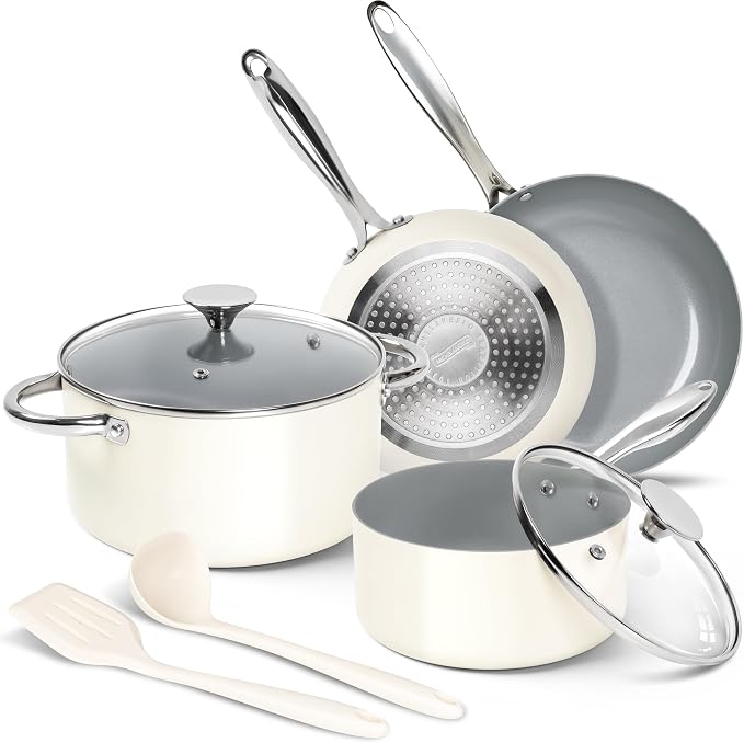 MICHELANGELO Pots and Pans Set Non Stick by Michelangelo