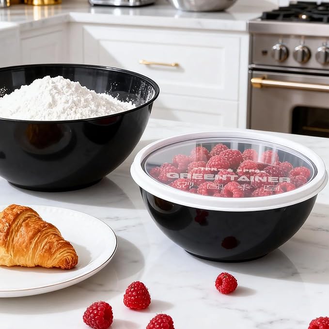 Greentainer Plastic Mixing Bowls - Image 8