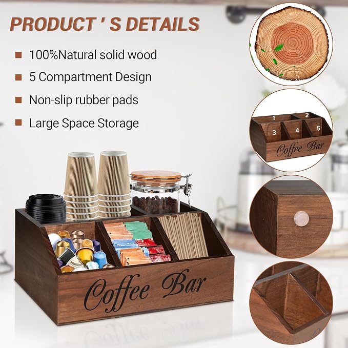 ugiftt Coffee Station Organizer - Image 6
