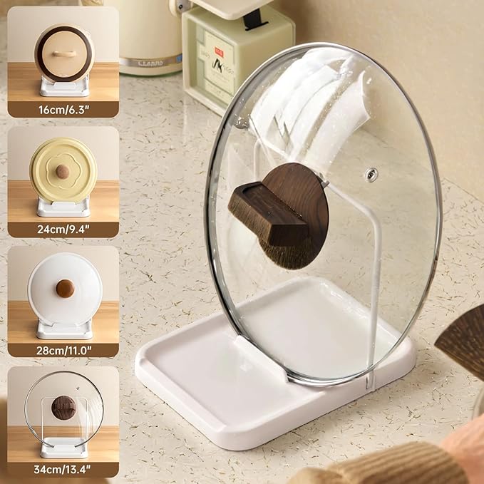PAVSTINE Pot Lid Holder, Lid and Spoon Rest Holder - Image 5