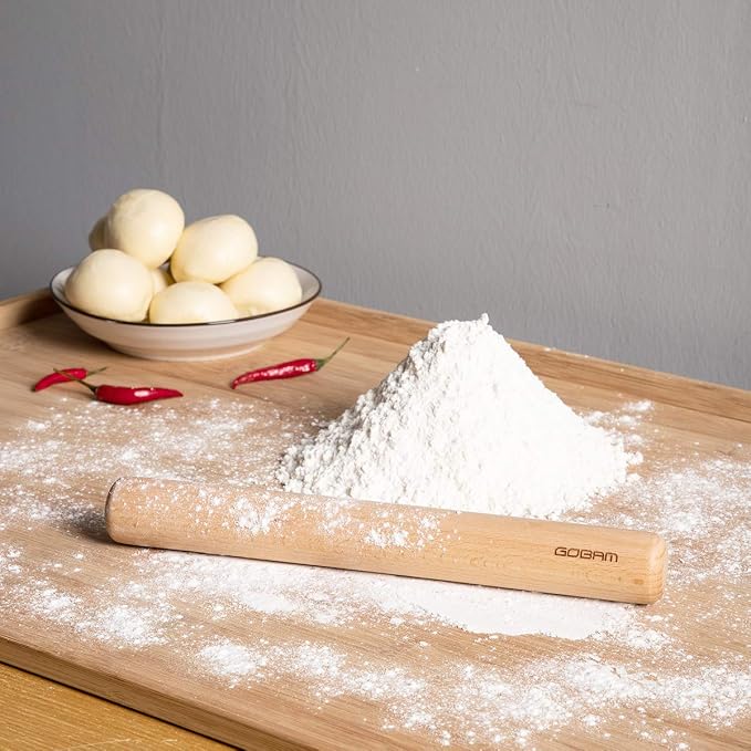 GOBAM Wood Rolling Pin, Extra Large - Image 5