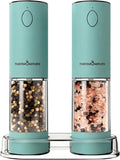 ThermoMaven Electric Salt and Pepper Grinder Set, 110ml Larger Rechargeable by ThermoMaven