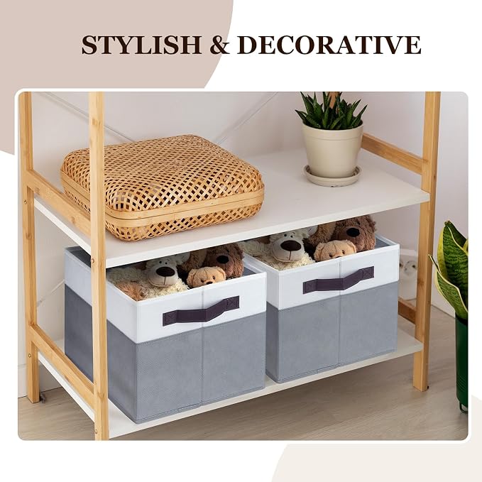 Criusia 12 Pack Large Storage Baskets - Image 5