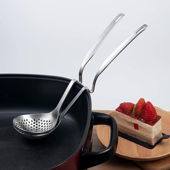 IMEEA Hot Pot Ladle Set Slotted Spoons - Image 2