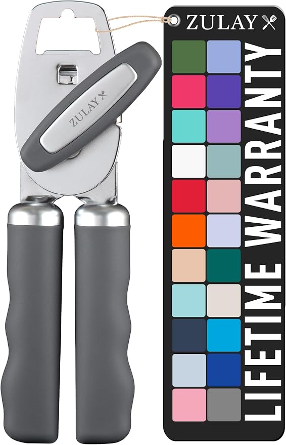 Zulay Kitchen Heavy Duty Stainless Steel Can Opener Manual by ZulayKitchen