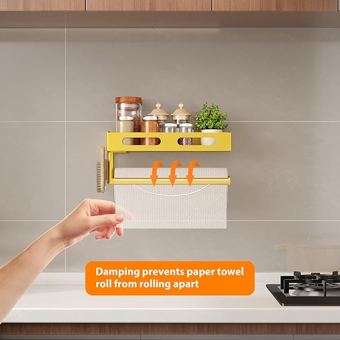 Paper Towel Holder Wall Mount for Kitchen, Paper Towel Holder - Image 3
