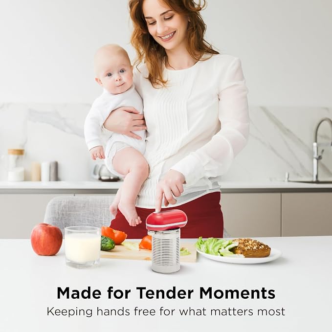 Kitchen Mama Mini Plus Rechargeable Electric Can Opener: USB-C Charging - Image 6