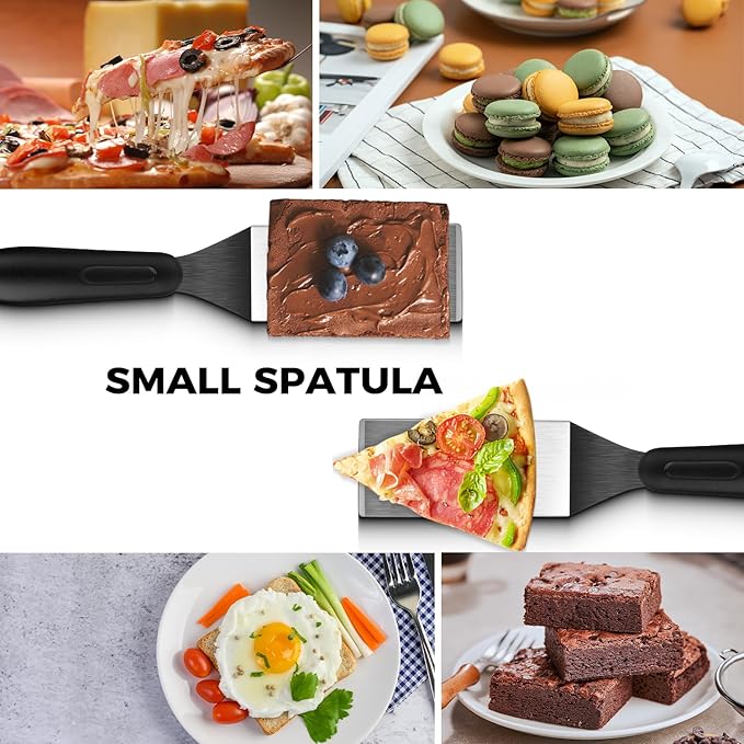 Small Spatula 5 Pieces, Metal Spatulas - Image 3