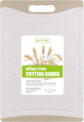 Cutting Board for Kitchen, Wheat Straw Fiber Cutting Board, Dish Washer Safe by zzsbrm