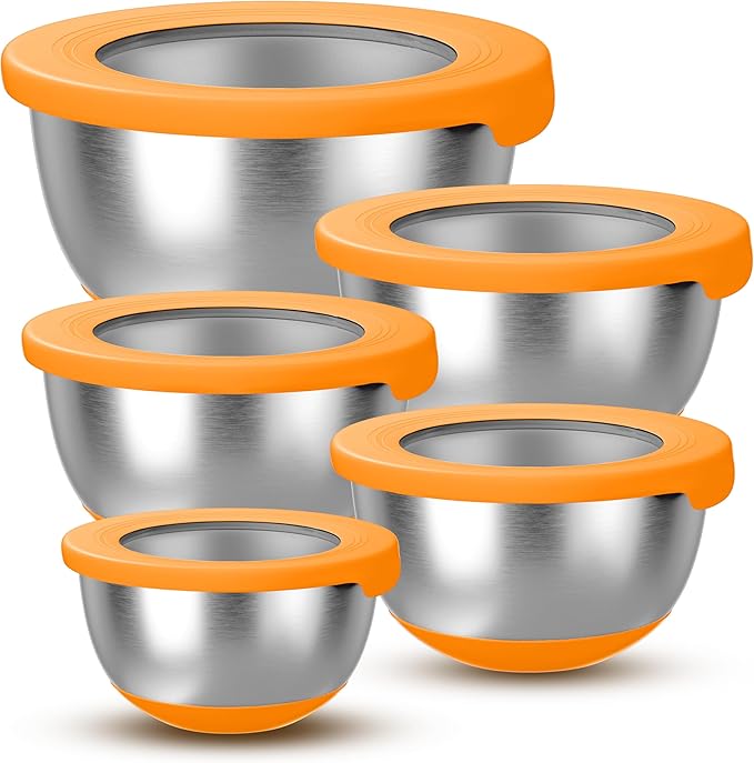 KITEISCAT Stainless Steel Mixing Bowls by KITEISCAT