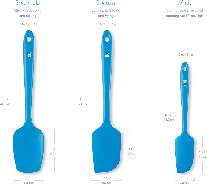 DI ORO Silicone Spatula Set - Image 5