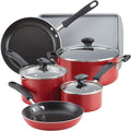 Farberware Cookstart DiamondMax Nonstick Cookware/Pots and Pans Set, Dishwasher by Farberware