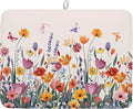 Kawani Spring Summer Flowers Dish Drying Mat by Kawani
